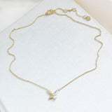 Social butterfly mini pendant Necklace