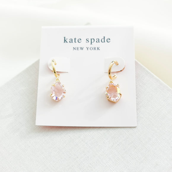 Treasure Trove Pink Huggie Earrings