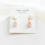 Treasure Trove Pink Huggie Earrings