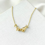 Winning Pair Pink Promise Necklace