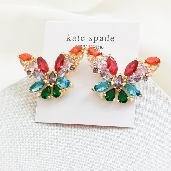 Social Butterfly Statement Stud Earrings