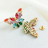 Social Butterfly Statement Stud Earrings
