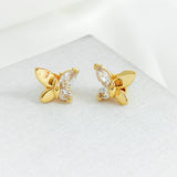 Social Butterfly Stud Earrings