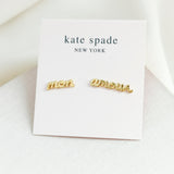 True Love Mon Amour Stud Earrings