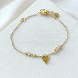 YOU ME Heart Bracelet