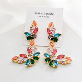 Social Butterfly Double Drop Earrings