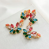 Social Butterfly Double Drop Earrings