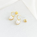 My Love Heart Huggie Earrings