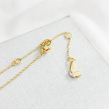 Social Butterfly Multi Color Charm Necklace