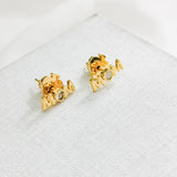 Love You, Mom Stud Earrings