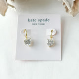 My Love April Heart Huggie Earrings