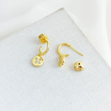 Wishes Asymmetrical Huggies Earrings