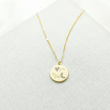 True Love I Love You To The Moon Pendant Necklace