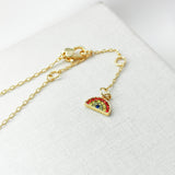 JOY Gold Multicolor Pendant Necklace