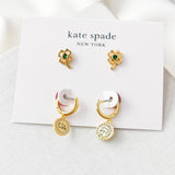 Wishes Luck Huggies & Studs Set