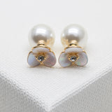 Disco Pansy Revesible Earrings