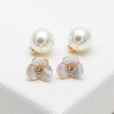 Disco Pansy Revesible Earrings