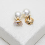 Disco Pansy Revesible Earrings