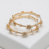 Loves Me Loves Me Not Hoops Earrings