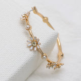 Loves Me Loves Me Not Hoops Earrings