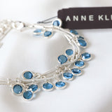 AK simple blue crystals bracelet