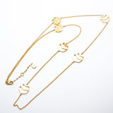 Trina Turk Sparkling Exquisite Gold-toned Necklace