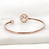 Michael Kors Classic Clear Crystals Rose Gold Bracelet