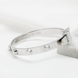 Michael Kors Sparkling Vintage Silver-toned Bracelet