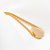 Michael Kors Chic Clear Crystals Gold-toned Adjustable Bracelet