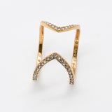 Michael Kors Open Arrow Ring (Gold)