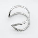 Michael Kors Open Arrow Ring (Silver)