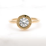 Michael Kors Classic Clear Gemstone Gold-toned Ring