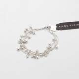 Classic Pearl Silver Beacelet