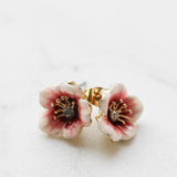 Les Néréides flower earrings