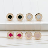 Spot The Spade Stud Earrings