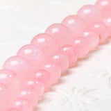 Rose Quartz Love stone Natural Gemstone Round Beads Handmade Jewelry 8mm