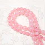 Rose Quartz Love stone Natural Gemstone Round Beads Handmade Jewelry 6mm