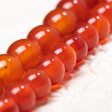 Red Agate Energy stone Natural Gemstone Round Beads Handmade Healing Crystal 8mm