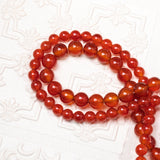 Red Agate Energy stone Natural Gemstone Round Beads Handmade Healing Crystal 8mm