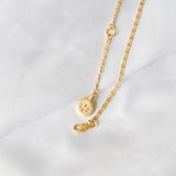 Gold Heart Logo Necklace