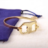 Gold Heart Logo Necklace