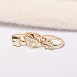 16K-Gold Adeline Stackable Ring Set