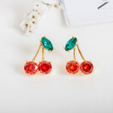 Ma Cherie Cherry Studs Earrings