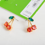 Ma Cherie Cherry Studs Earrings