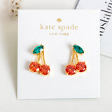Ma Cherie Cherry Studs Earrings