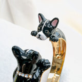 Ma Cherie Antoine French Bulldog Cuff Bracelet
