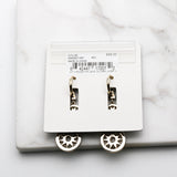MARCHESA Beautiful Vintage Crystal Gold-toned Earrings